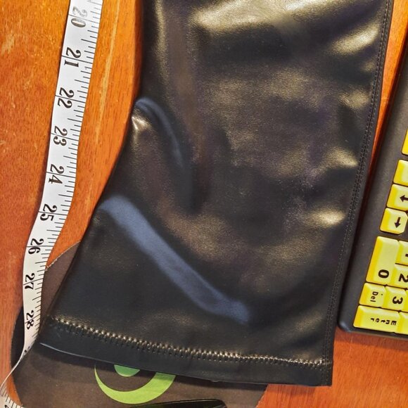 NEW! WMN CouieCuies Platform Over Knee High Lug Sole Stretch Boot Blk SzUS14/46 - Picture 3 of 8